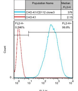CHO-K1/ CD112 Stable Cell Line