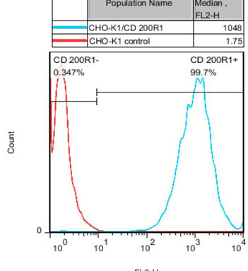 CHO-K1/ CD200 R1 Stable Cell Line
